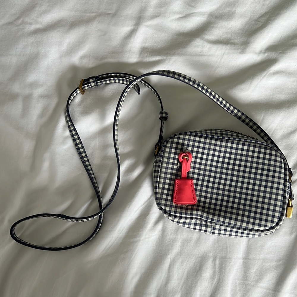 J.Crew gingham crossbody
